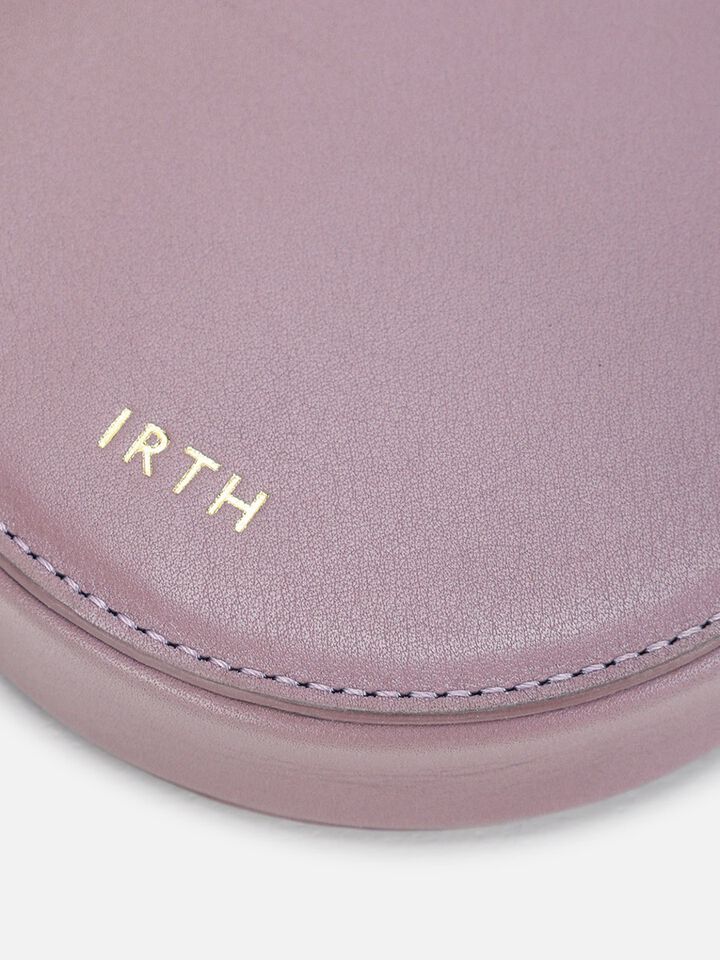 Chime Leather Coin Pouch - Grape