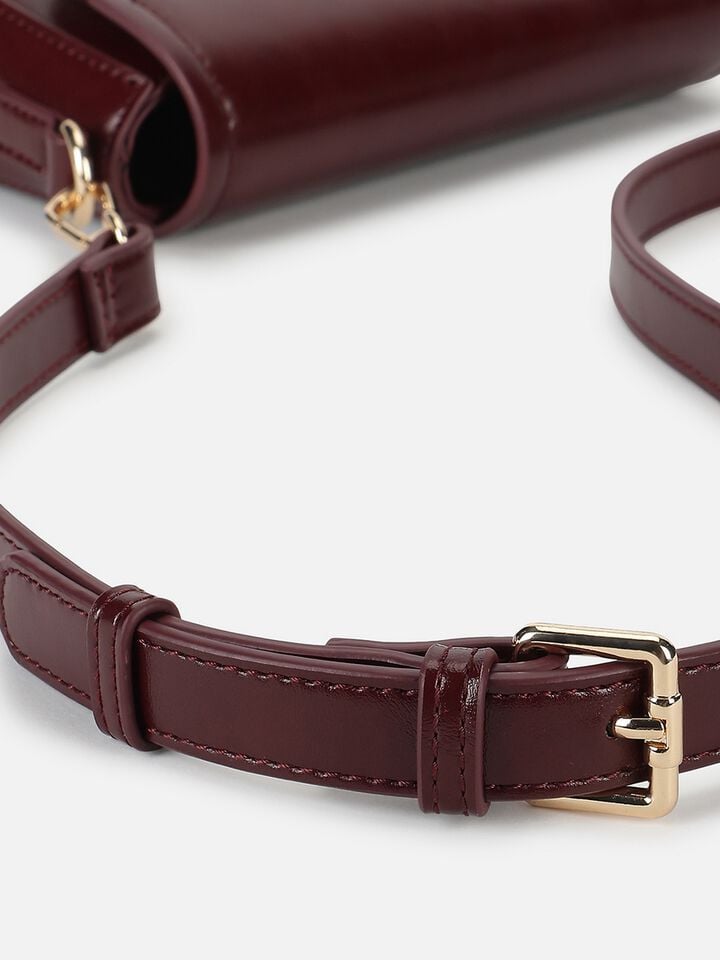 Reese Sling Bag - Dark Cherry