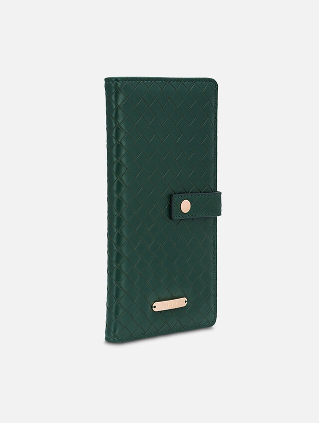 Bi-fold Green Wallet