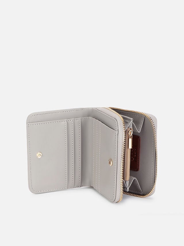 Ava Wallet - Circular Grey