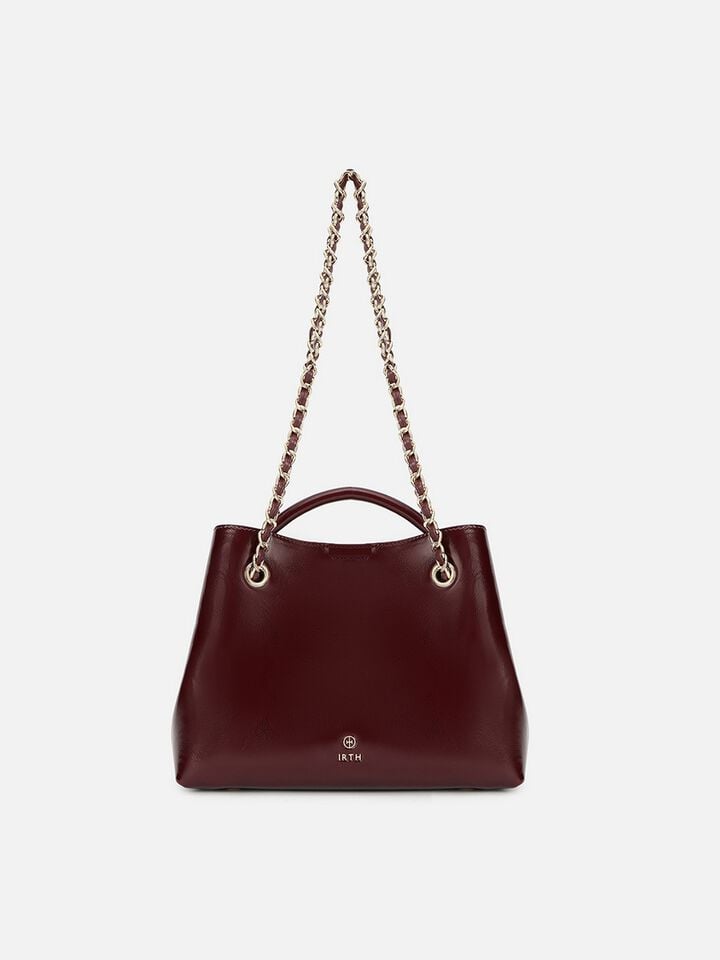 Shay Medium Handheld - Dark Cherry