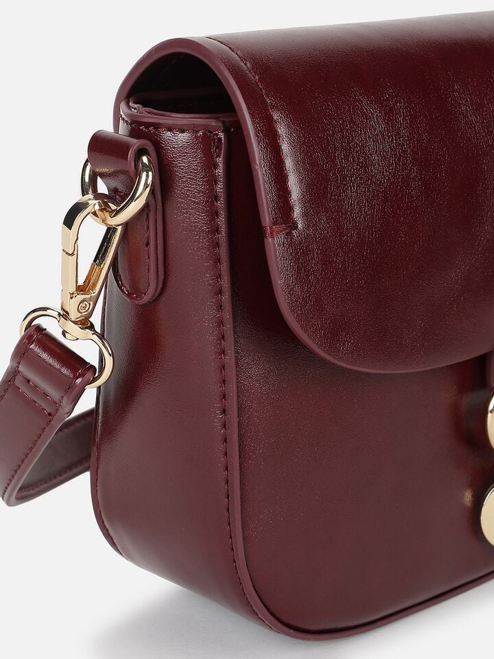 Reese Sling Bag - Dark Cherry