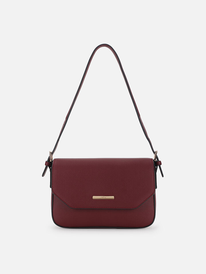 Hannah Shoulder Bag Burgundy