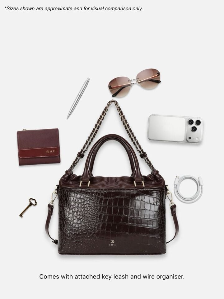 Neeve Croco Handheld - Brown