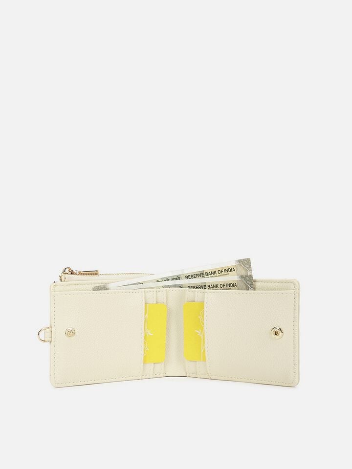 Mika Wristlet Wallet - Off-White