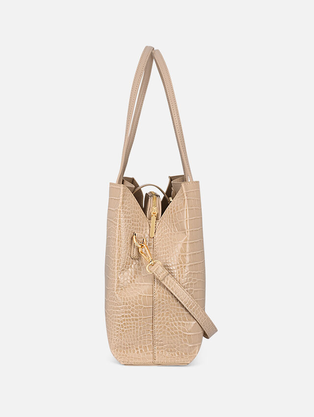 Classic Beige Tote