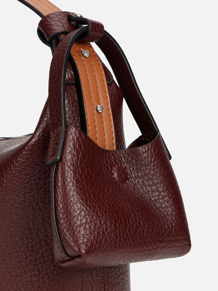Dakota Shoulder Bag - Dark Cherry