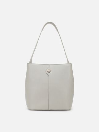 Phoebe Shoulder Bag - Circular Grey