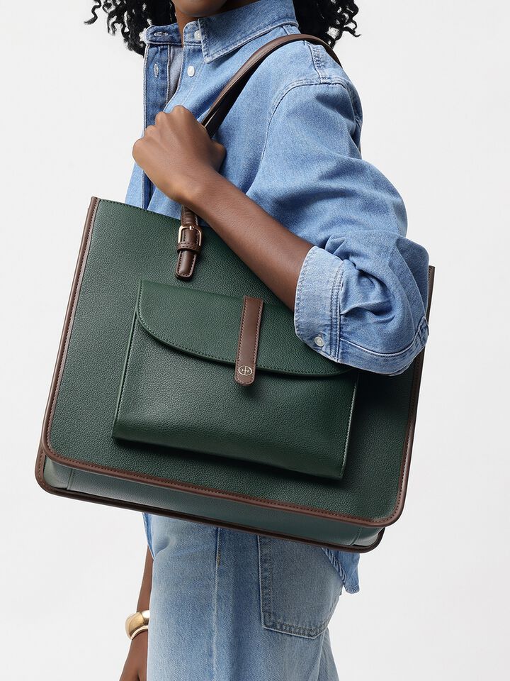 Joanne Work Bag - Green