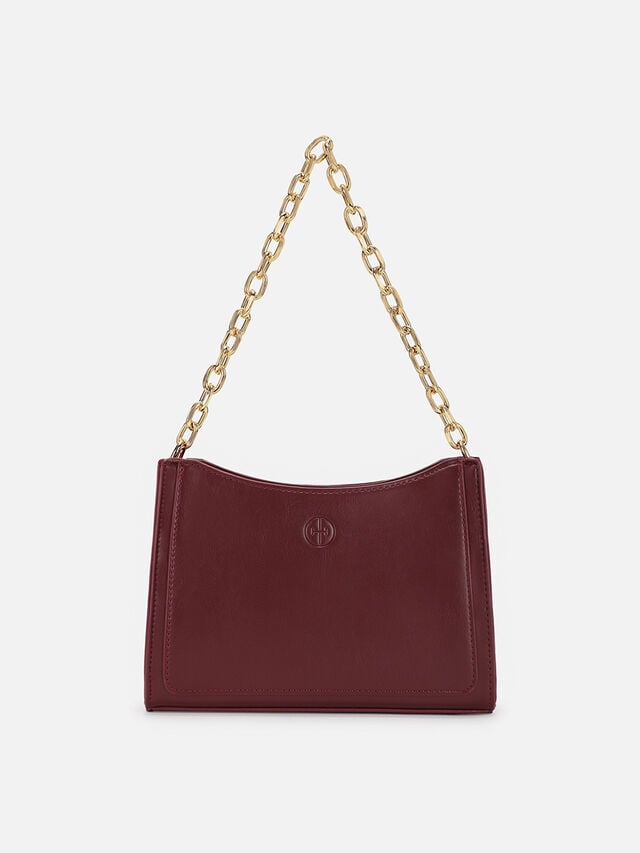 Penelope Shoulder Bag - Dark Cherry