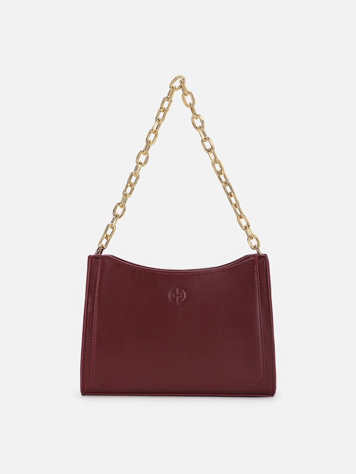 Penelope Shoulder Bag - Dark Cherry