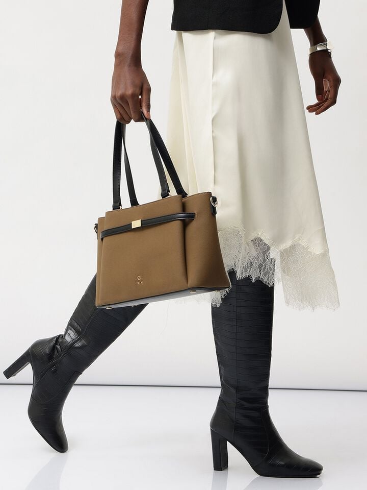 Sally Shoulder Bag - Brown