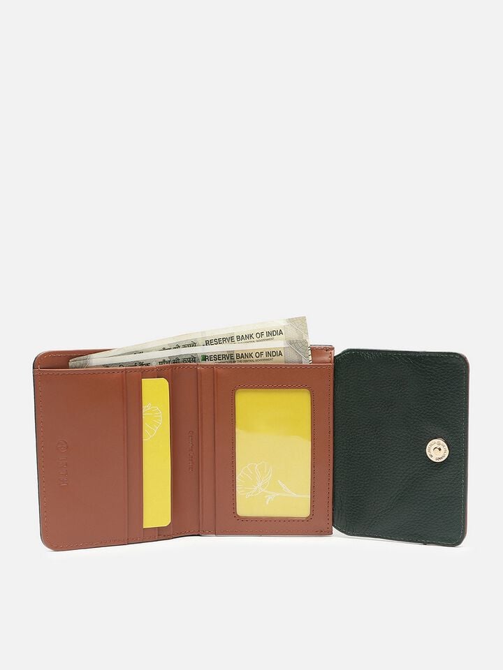 Ryan Leather Wallet Small - Green