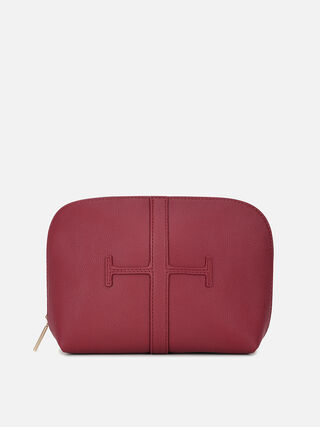 Coral Large Makeup Organiser - Dark Cherry