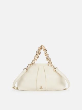 Sabrina Sparkles Clutch - Off-White