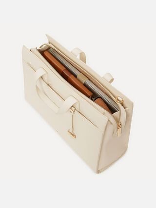 Olivia Work Bag - White