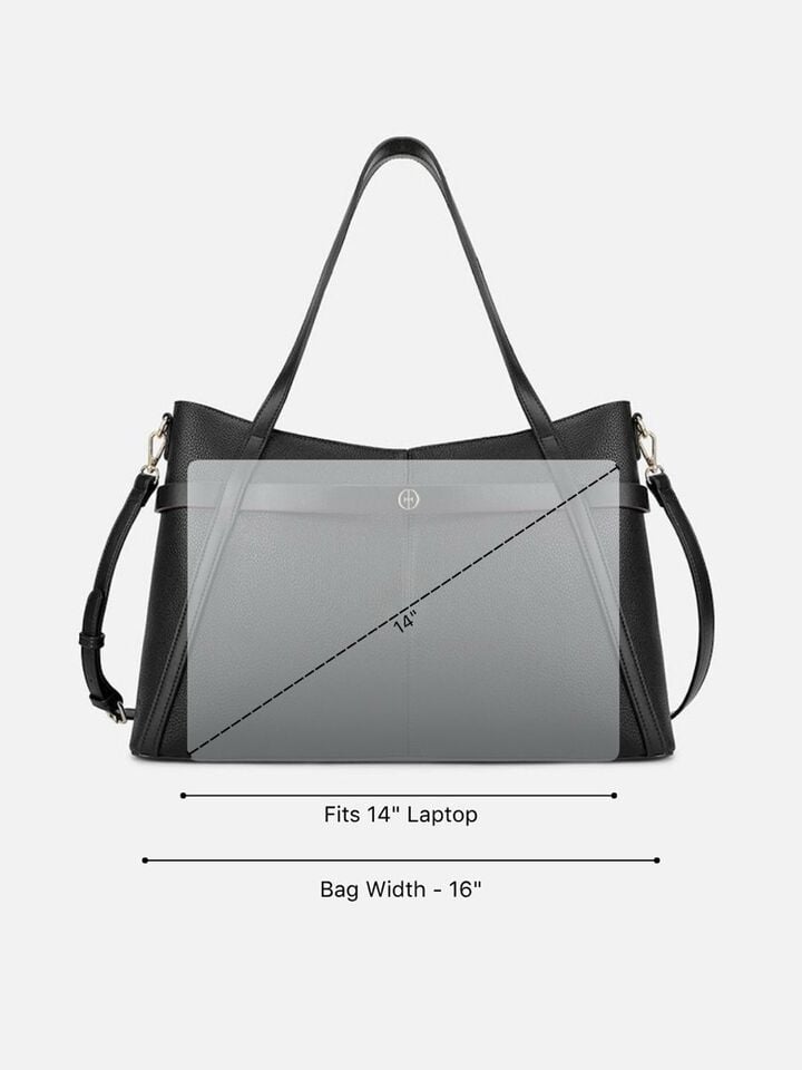 Eden Work Bag - Black