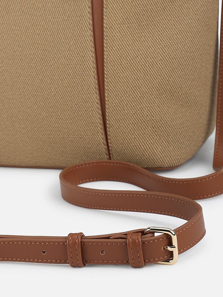 Aspen Twines Tote - Tan