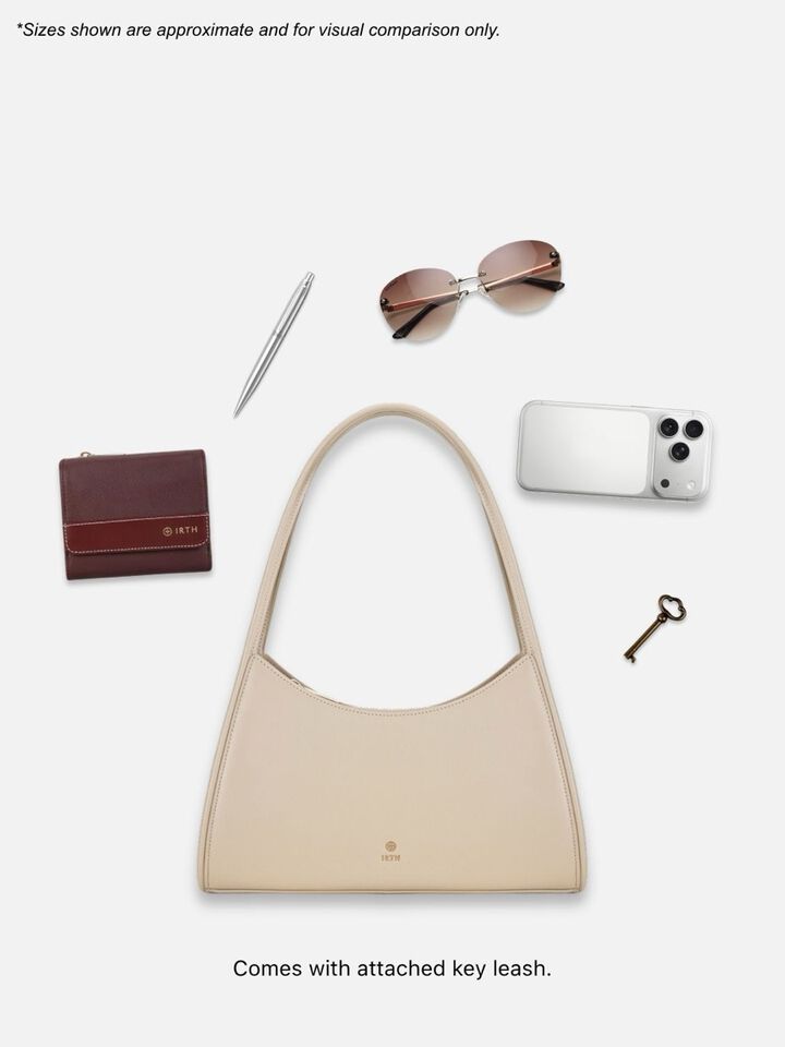 Cady Shoulder Bag - Beige