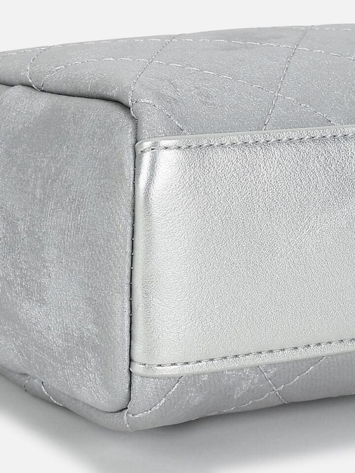 Ziya Medium Sparkles Sling - Silver