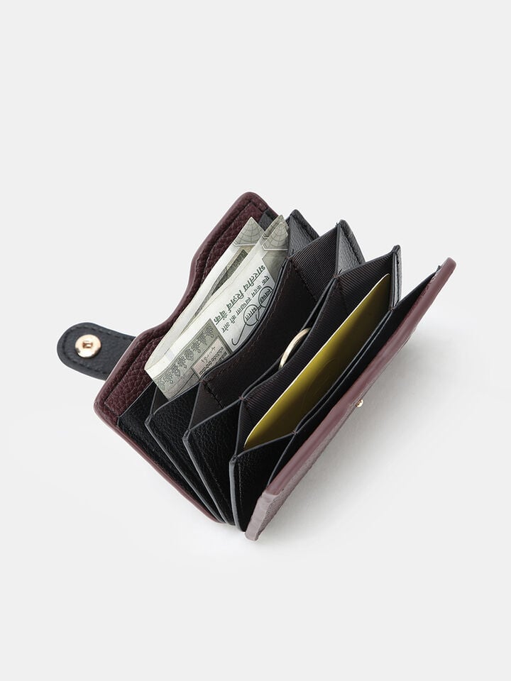 Jolie Card Holder - Dark Cherry