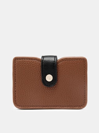Jolie Card Holder - Tan
