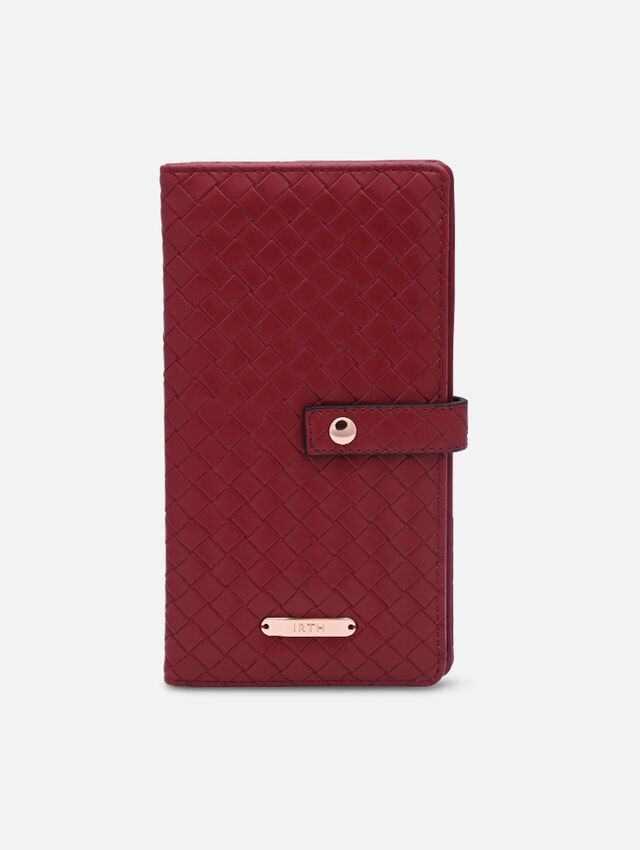 Bi-fold Cherry Wallet