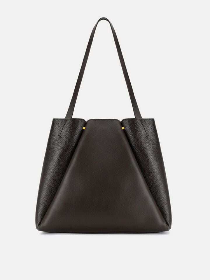 Lorelei Leather Shoulder Bag - Brown