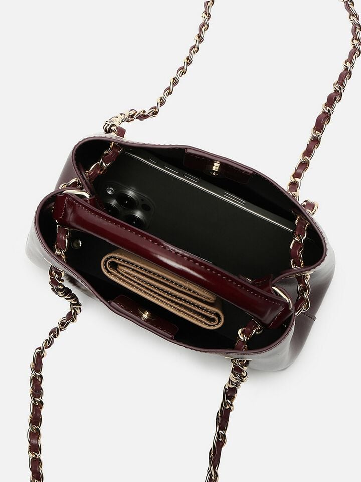 Shay Small Handheld - Dark Cherry