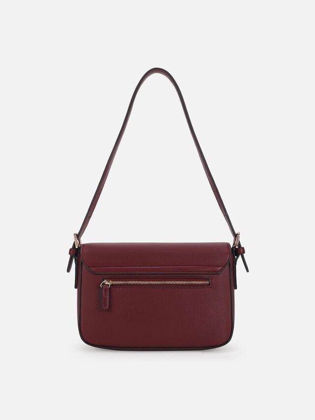Hannah Shoulder Bag - Burgundy