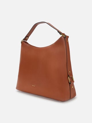 Lucille Leather Shoulder Bag - Tan