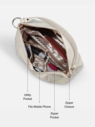 Quinn Shoulder Bag - Beige