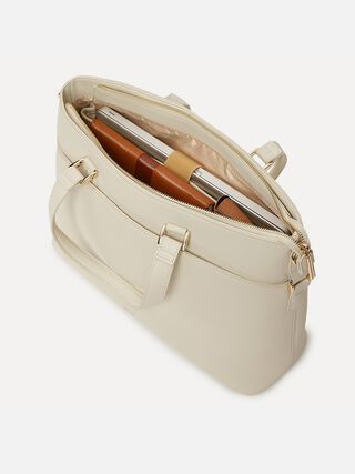 Noa Work Bag - White