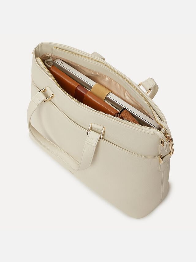 Noa Work Bag - White