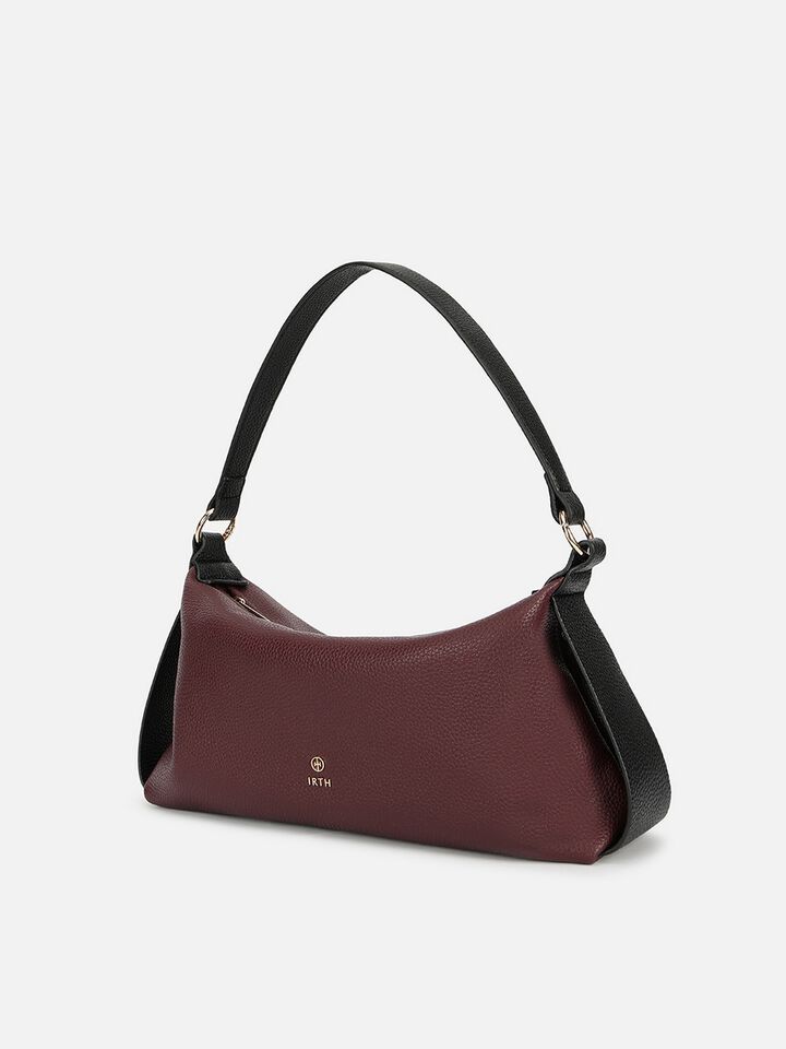 Mavis Shoulder Bag - Dark Cherry