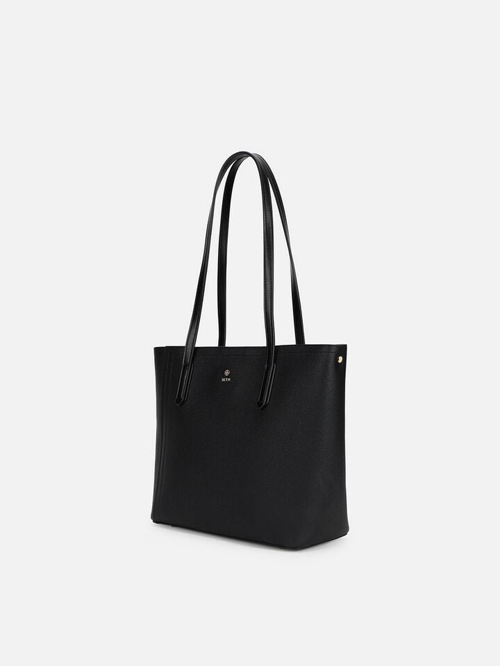 Mahogany Twines Tote - Black