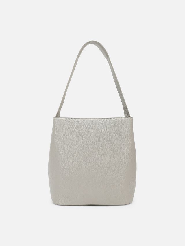 Phoebe Shoulder Bag - Circular Grey