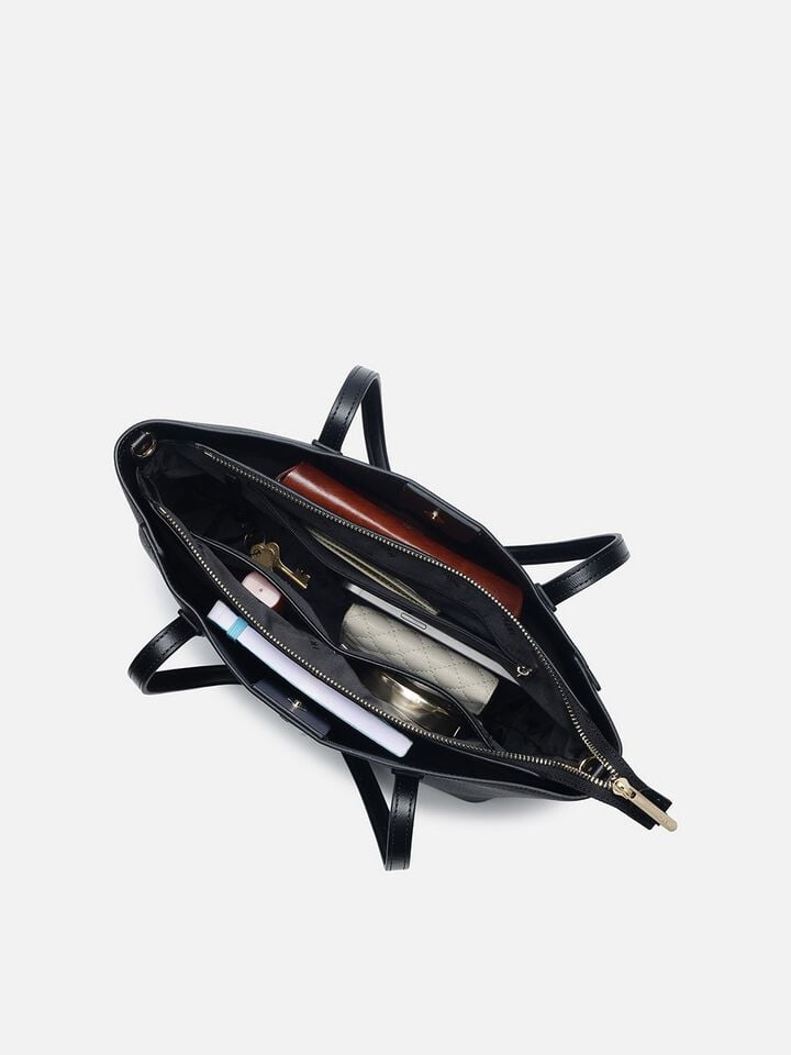 Mahogany Twines Tote - Black