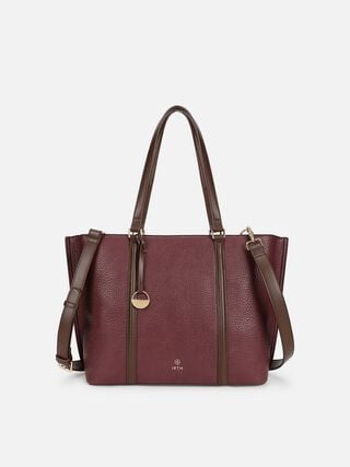 Jackie Work Bag - Dark Cherry