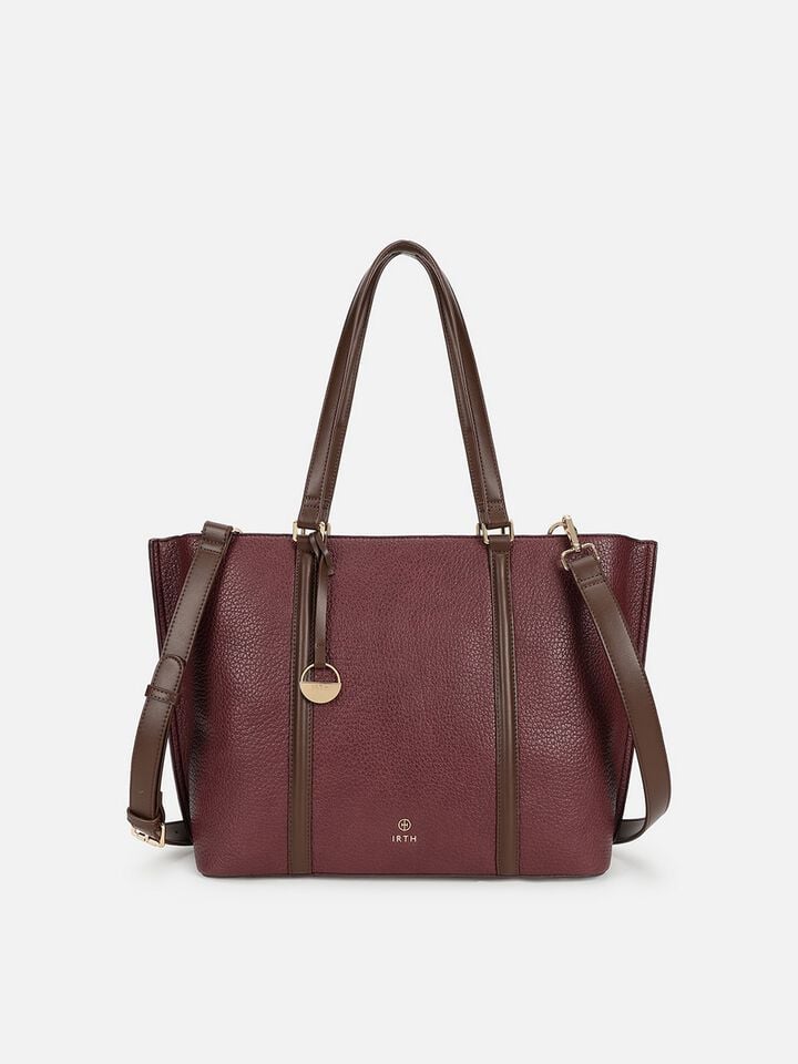 Jackie Work Bag - Dark Cherry
