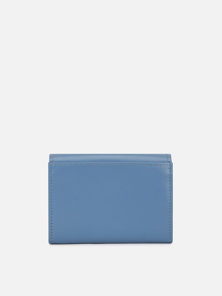 Parker Small Leather Wallet - Blue