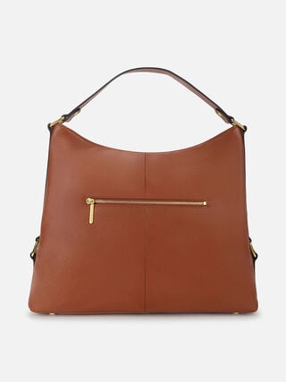 Lucille Leather Shoulder Bag - Tan