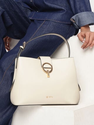 Blake Shoulder Bag - Off-White
