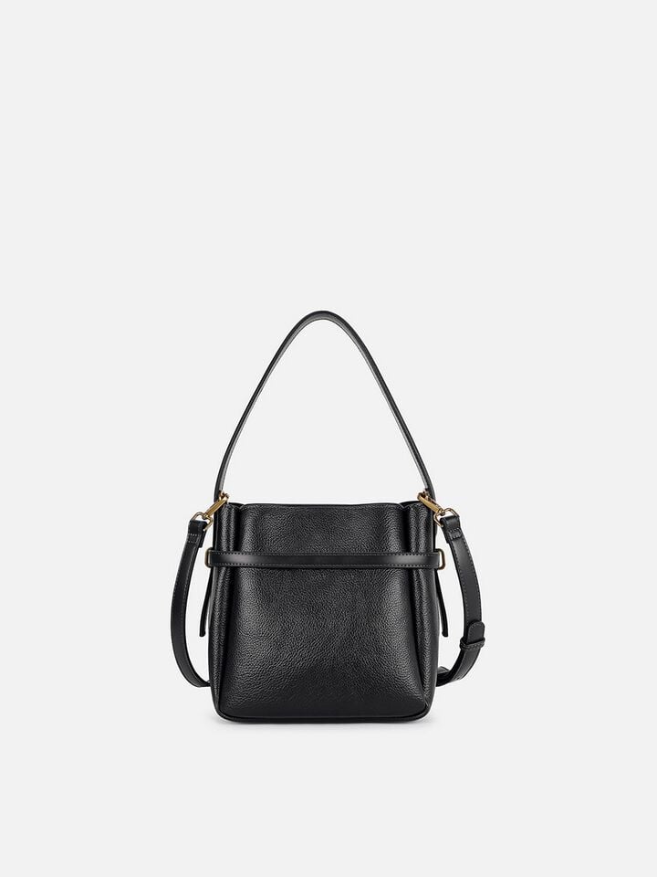 Valerie Tall Shoulder Bag - Black