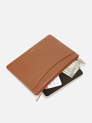 Nook Leather Pouch - Tan