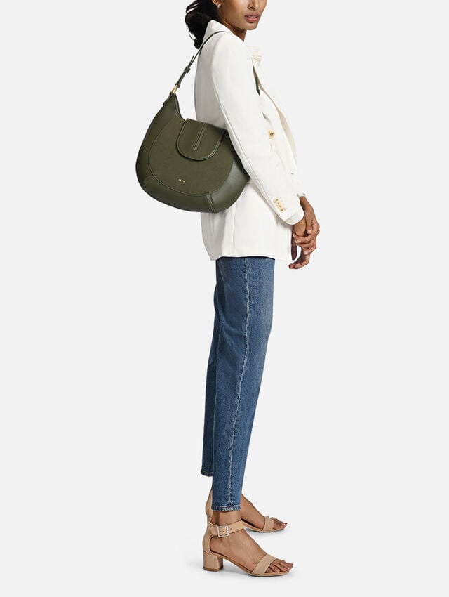 Charlotte Olive Shoulder Bag