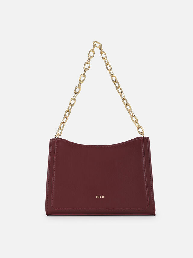 Penelope Shoulder Bag - Dark Cherry