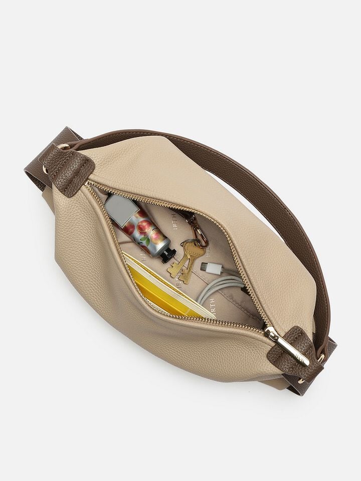 Mavis Shoulder Bag - Beige