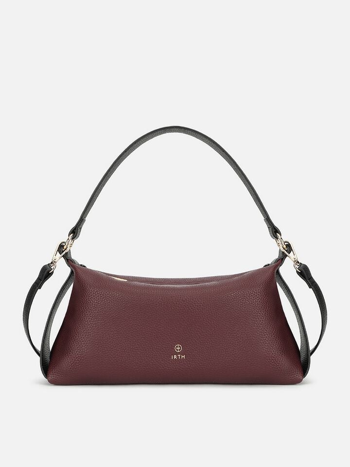 Mavis Shoulder Bag - Dark Cherry