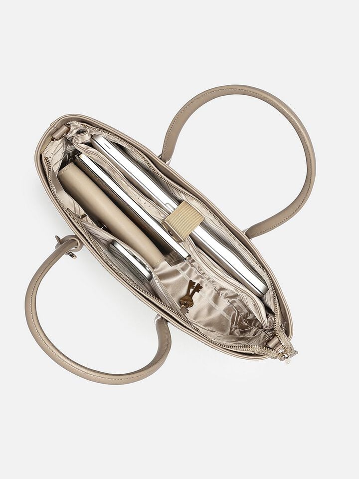 Katherine Work Bag - Beige